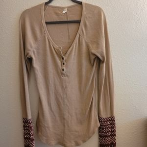 Free People Cozy Henley